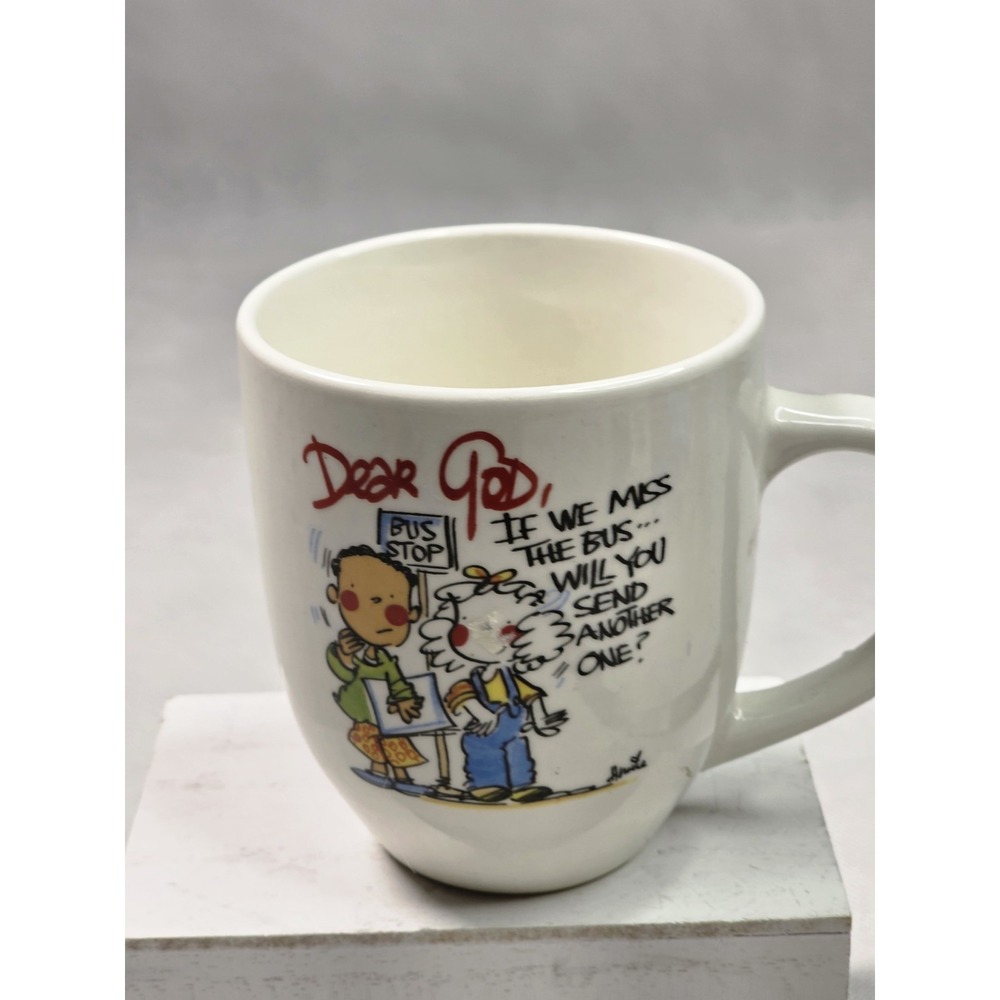 Royal Norfolk Dear God If We Miss The Bus Mug Vintage Ceramic Mug XL